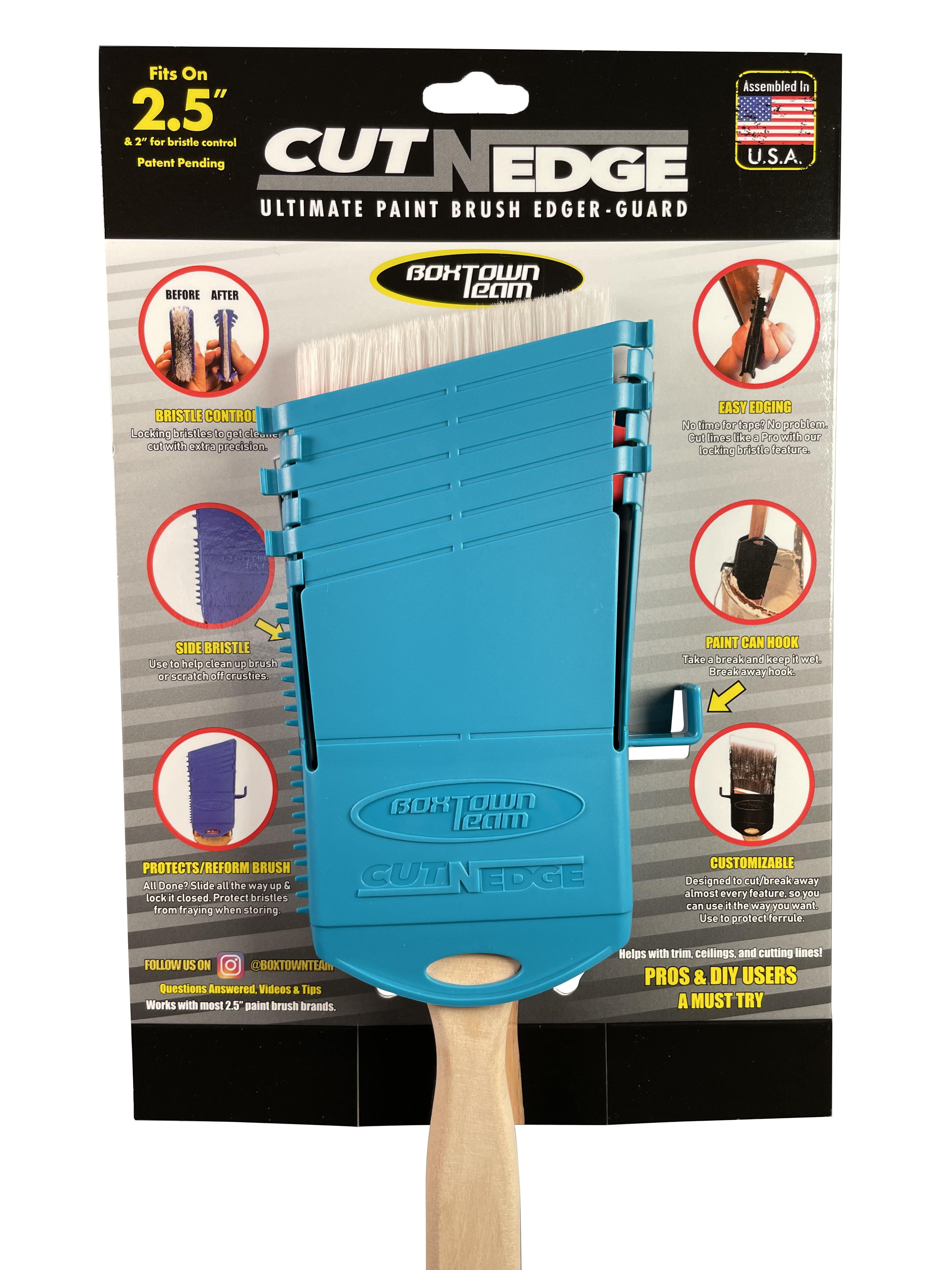 CutNEdge Ultimate brush edger and guard