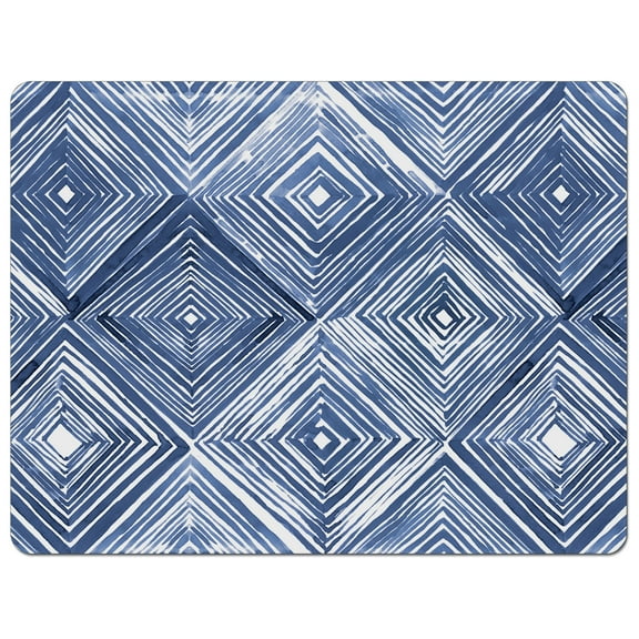 Cut N' Funnel "Blues" Flexible Plastic Cutting Board Mat