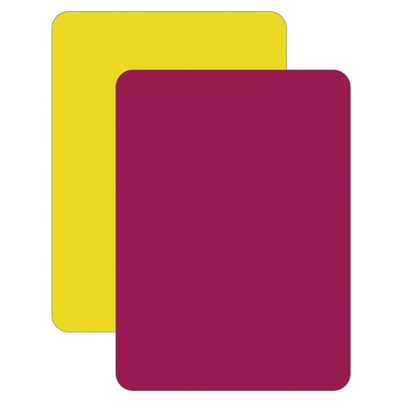 Cut N Funnel "Tequila Sunrise" 2-Pack Thick Multicolor Plastic Cutting Board Mats