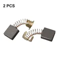 thumbnail image 1 of Cut-Off Saws Carbon Brushes Replacement Part 2 Pcs Carbon + Metal Hand Tools, 1 of 5