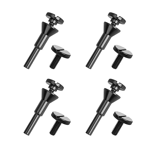 4-Piece 3" Cut-Off Wheel Set With 3/8" Arbor & 1/4" Shank Adapter For Grinders 11 thumbnail image