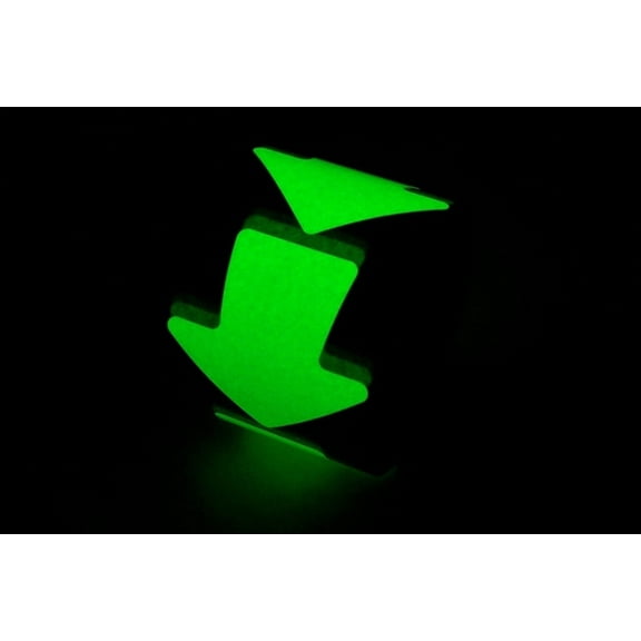 Cut Out Stick On 4" Glow Arrows (100 Pack)