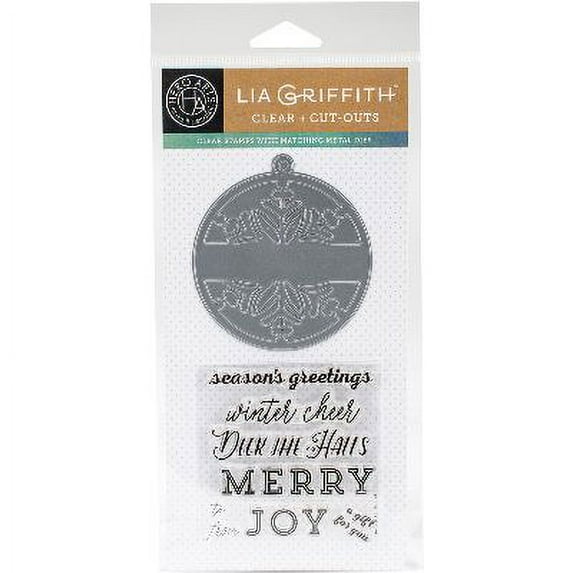 Cut-Outs By Lia-Winter Cheer Tag Set, Pk 1, Hero Arts