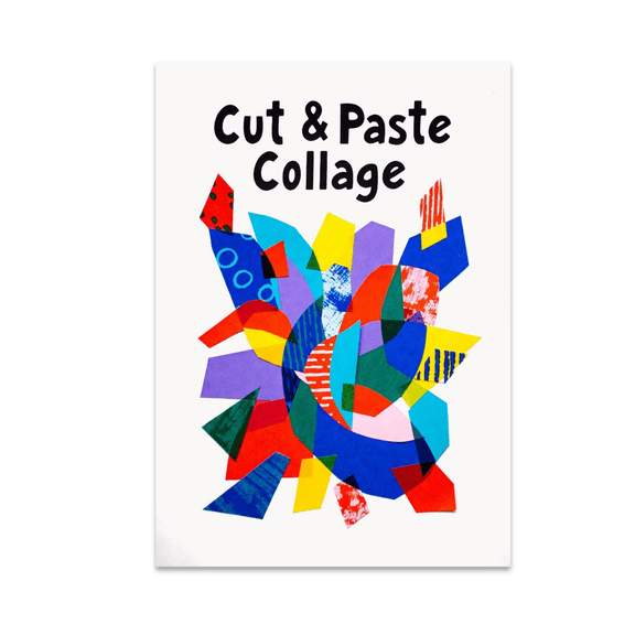 Cut & Paste Collage Art - Home Decor Enthusiast - 13x19 Poster Print