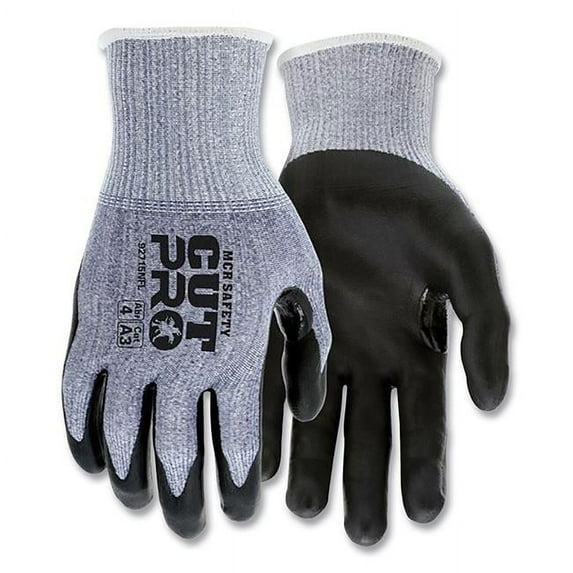 Cut Pro 15 Gahypermax Shell Cut Abrasion Work Gloves, Gray - 2XL