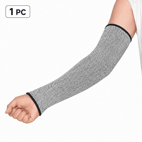 Cut Resistant Sleeve, Arm Work Protection for Welding Gardening Arm Protection Sleeve 1 PC Gray L