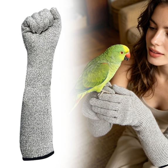 Cut Resistant Arm Sleeves, Thorn Proof Protective Arm Guards, Anti Scratch Bite Resistant Sleeve Covers, Durable Gardening Protection Gear for Pruning, Cutting Work and Pet Grooming Tasks