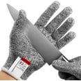 thumbnail image 1 of Cut Resistant Gloves - Ambidextrous, Food Grade, High Performance Level 5 Protection[Medium], 1 of 7