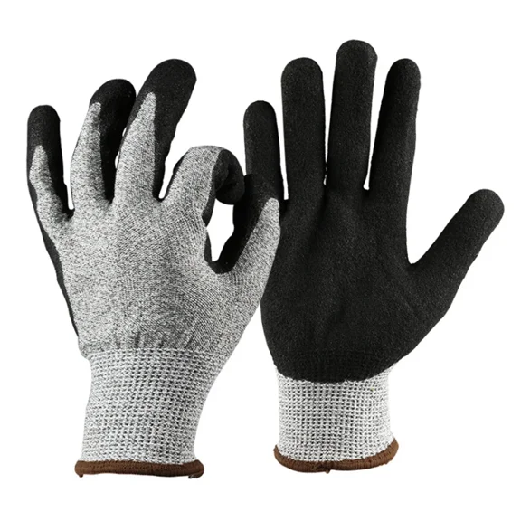 Cut Resistant Gloves Comfort Stretch Fit Durable Washable Anti-cut Protective Gloves