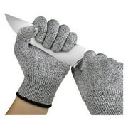 Cut Resistant Gloves / Cut Gloves - Cutting Gloves for Pumpkin Carving, Wood Carving, Meat Cutting and Oyster Shucking Cut Proof Gloves with Level 5 Protection XL