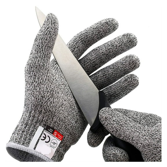Cut Resistant Gloves Hunting Gloves Ambidextrous Food Grade Cycling Protection Level 5 Protection Size Safety Work Glove