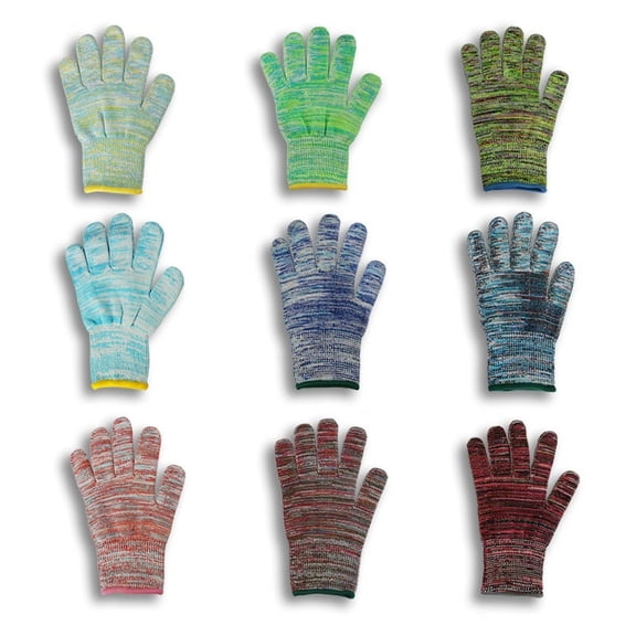 Cut Resistant Gloves Multicolor HPPE Anti-cut Level 5 Anti Cut Gloves Cut Proof Protective ,Comfort and Durability