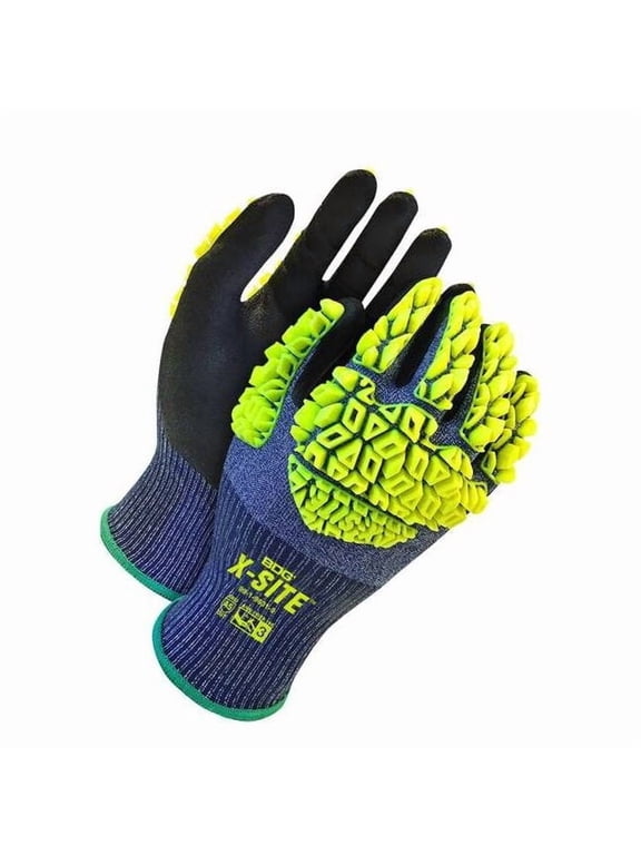 Cut-Resistant Impact Gloves, Cut Level A5 ,Dipped ,Nitrile ,Sandy ,S 1 PR 99-1-9631-7