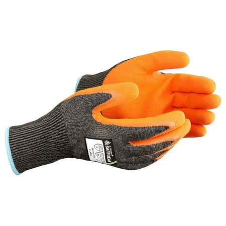 Cut Resistant Level A9 Work Gloves, Nitrile, Touchscreen, 2X-Large, SAFEGEAR