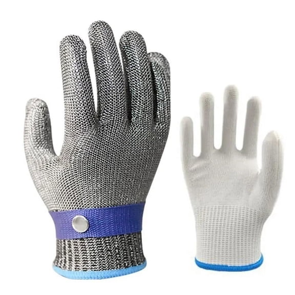Cut Resistant Self-defense Glove,Quality Stainless Steel Mesh Rustproof Reliable Safety Gloves