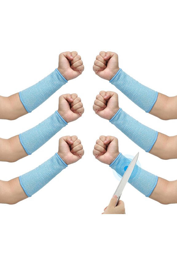 Cut Resistant Sleeve Arm Safety Protectors Sleeves Forearm Sleeve HPPE Level 5 Protection