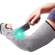 Cut Resistant Sleeves with Thumb Hole 14 Arm Protection Bite Proof for Thin Skin Anti Abrasion Safety Arm Guard for Garden Kitchen 3 Pair