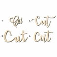 thumbnail image 1 of Cut Sign Unfinished Wood Cutout Home Decor DIY Option 4- 10" Wide / 1/8", 1 of 3