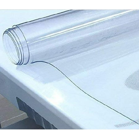 Cut Size in USA for You Soft Glass Crystal Clear Transparent PVC Table Cover Furniture Protector 23x48 Inches