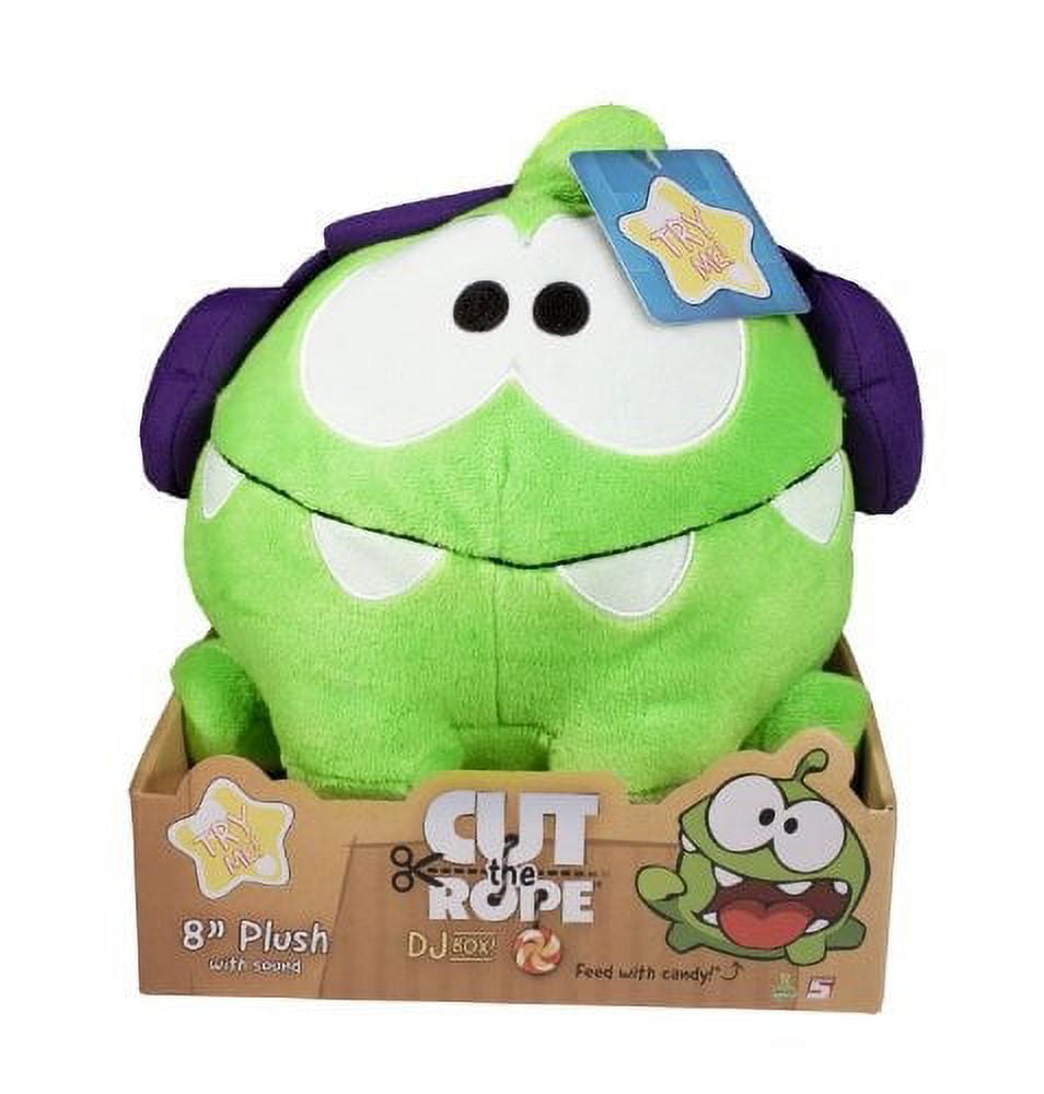 Cut The Rope 3" Plush with Clip with hat New