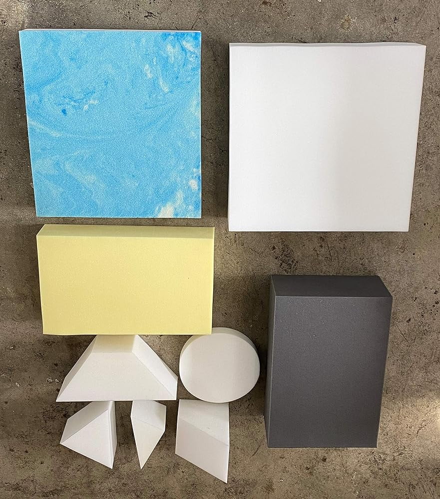 Cut Upholstery Foam Cushion Any Size Shape And Density Variety Of Foams