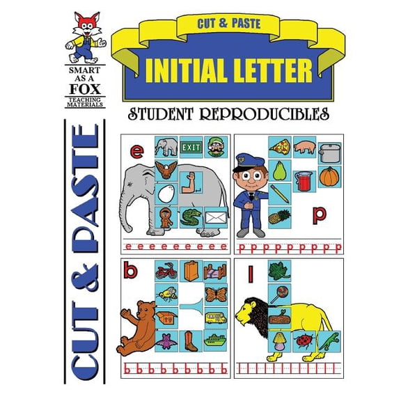 Cut and Paste Initial Letter, (Paperback)