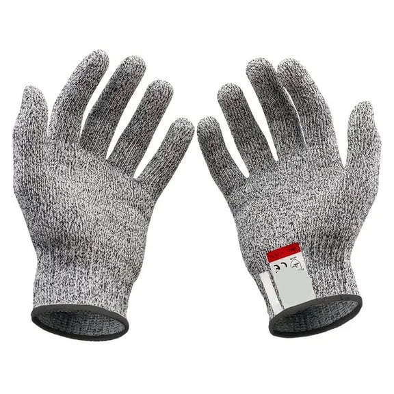 Cut-resistant gloves, level 5 protection for slaughtering, carpentry, gardening, pruning, kitchen knives, scratch protection,