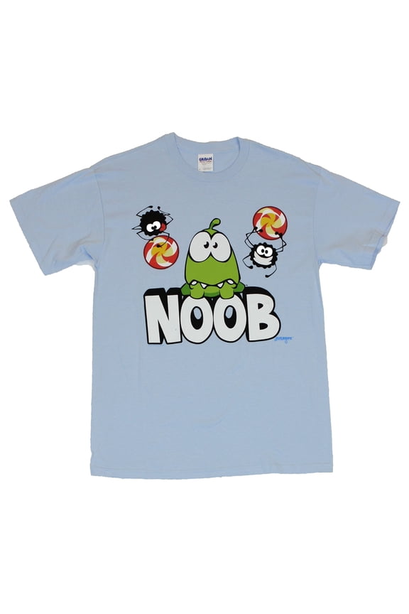 (Blockbuster App) Mens T-Shirt - On Nom Calls You A Noob on Baby (X-Large)
