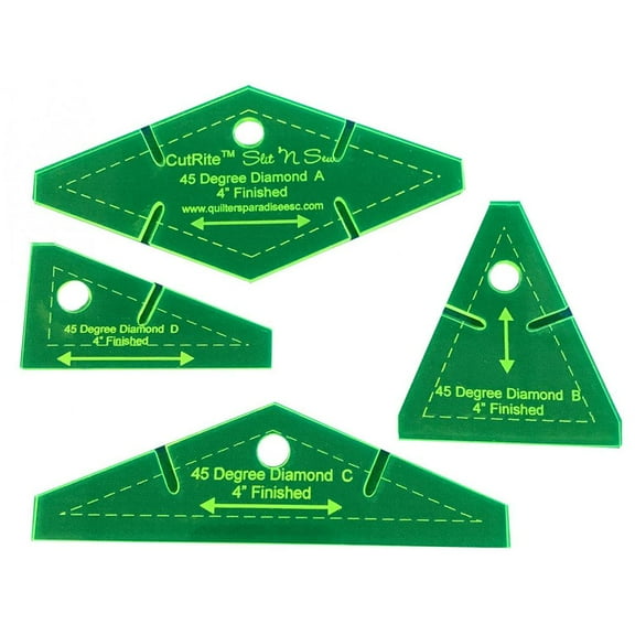 CutRite, Slit 'N Sew Diamond Templates