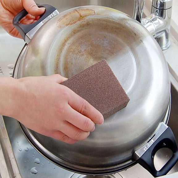 Cutable Scouring Pad - Flexible Abrasive Cleaner for Cookware & Stainless Surfaces