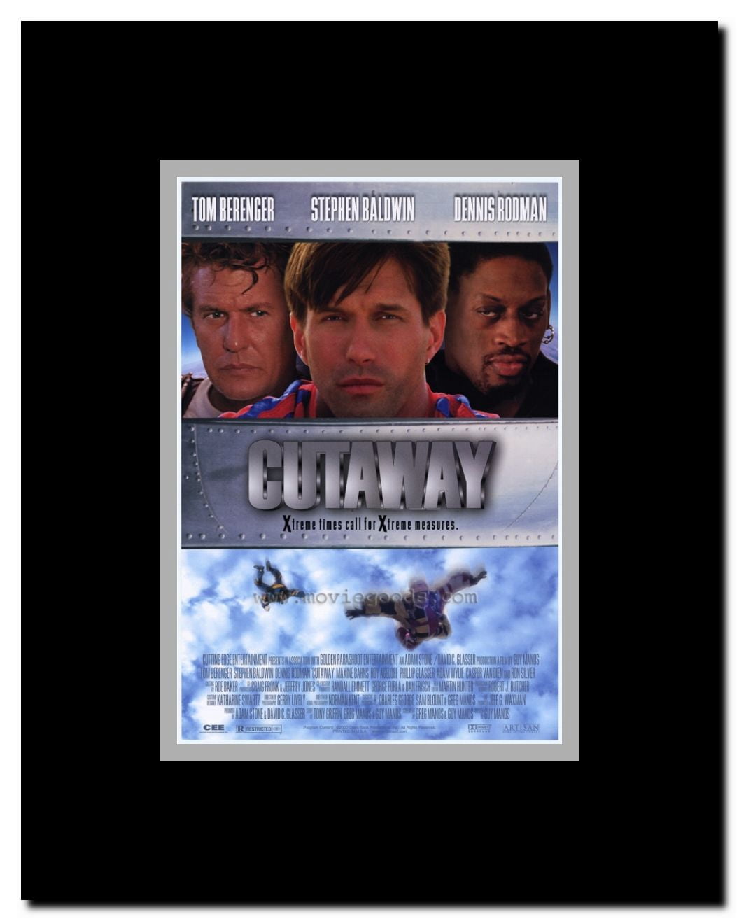Cutaway Framed Movie Poster