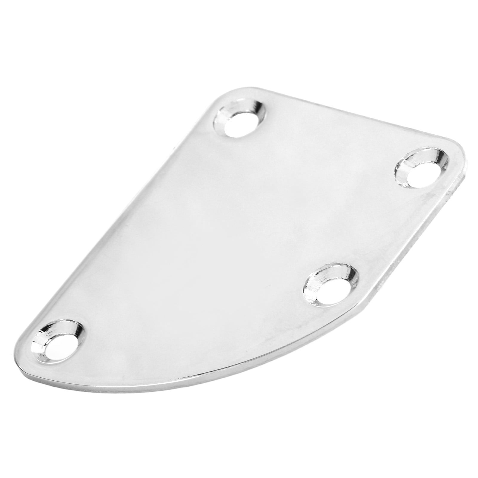 Cutaway Neck Plate, Semi Round Electric Guitar Neck Plate 4 Holes