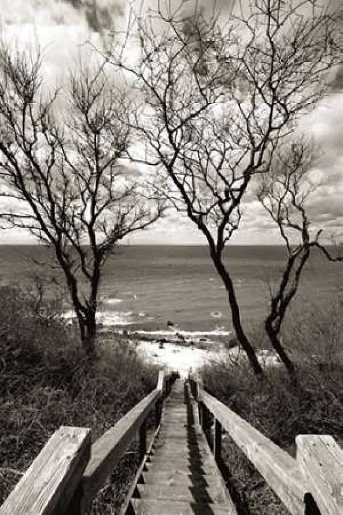 Cutchogue Horton Point Lighthouse Stairs Canvas Art - Danita Delimont (24 x 36)