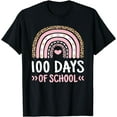 thumbnail image 1 of Cute 100 Days Of School Rainbow 100th Day Of School T-Shirt, 1 of 4
