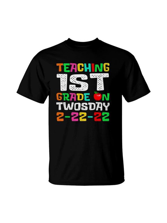 Cute 1St Grade Teacher Tuesday Twosday February 22Nd 2022 Ver2 TShirt