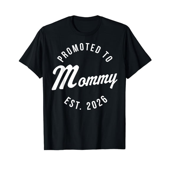 Cute 1st Time Mom EST 2026 New Mom New First Mothers Day T-Shirt