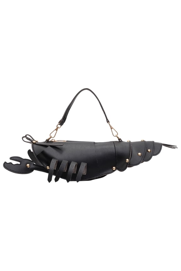 Cute 3D Lobster Shoulder Bag Crossbody Bag, Novelty Purse, Unique Animals Shaped Handbag for Women