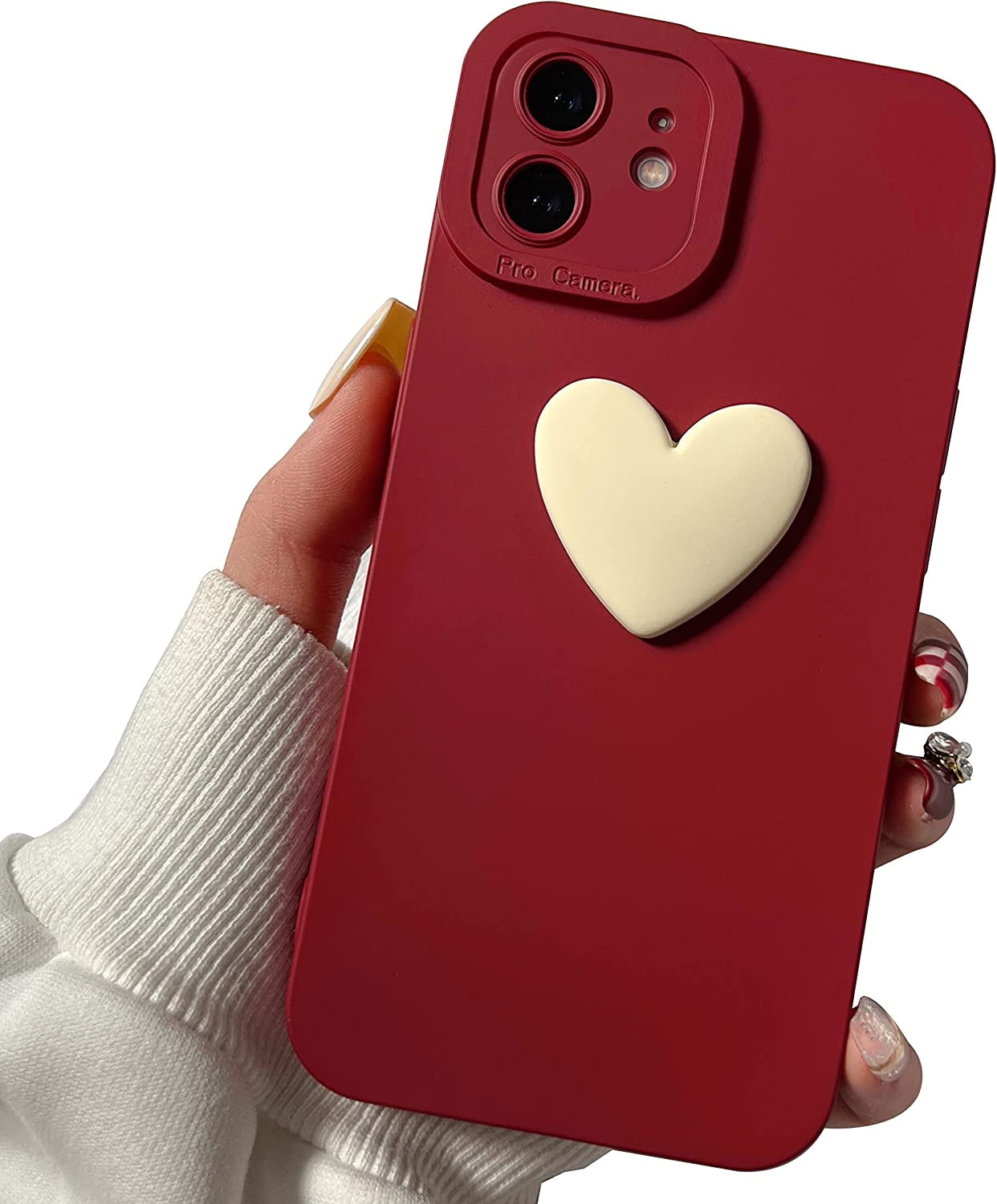 Iphone11 Pro 3d Heart Phone Case Iphone 11 Cute 3D Love Heart