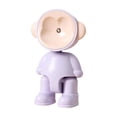 thumbnail image 1 of Cute 3D Monkey LED Night Lights, Pet Monkey Desk Lamps Kawaii Animal Table Lamps Battery Operated Decorative Lamps,Soft Warm Eye-Friendly Glow Cordless Portable Cool to Touch,Light Purple,10x6x5cm, 1 of 9