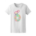 thumbnail image 1 of Cute '6' Colorful Floral Number Tee Women's -Image by Shutterstock, 1 of 2