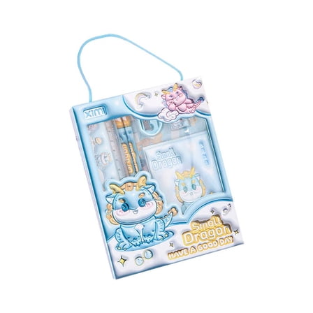 Cute 6 In 1 Stationery Set Kindergarten Birthday Gift Study Pencils Set Sets Stationery 1pc Stationery