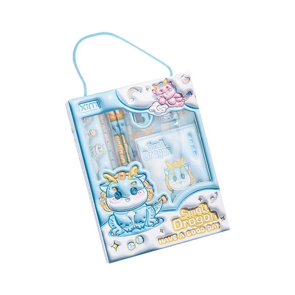 Cute 6 In 1 Stationery Set Kindergarten Birthday Gift Study Pencils Set Sets Stationery 1pc Stationery