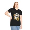 thumbnail image 1 of Cute 70s Trick or Treat Flower Novelty Ghost T-Shirts, 1 of 5