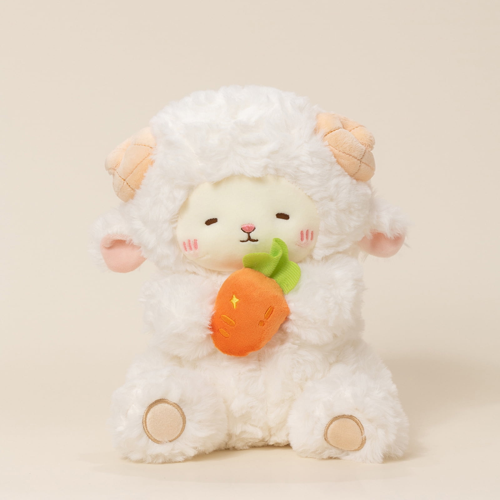 Cute 9.8in Lamb Plush, Soft Sheep Stuffed Animal Birthday Gifts, Easter Decorations for Home and Valentines Day Gifts for Room Decor, A
