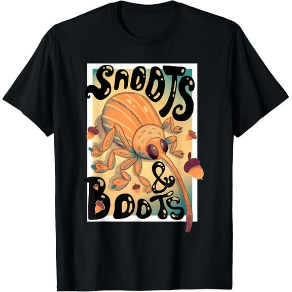 Cute Acorn Weevil T-Shirt – Retro Insect Bug Tee for Entomology & Nature Lovers