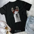 thumbnail image 1 of Cute & Adorable Gangster Bandana Llama Unisex T-shirt, 1 of 2