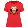 thumbnail image 1 of Cute Adorable Owl Cartoon T-Shirt Women -Image by Shutterstock, Female Large, 1 of 2