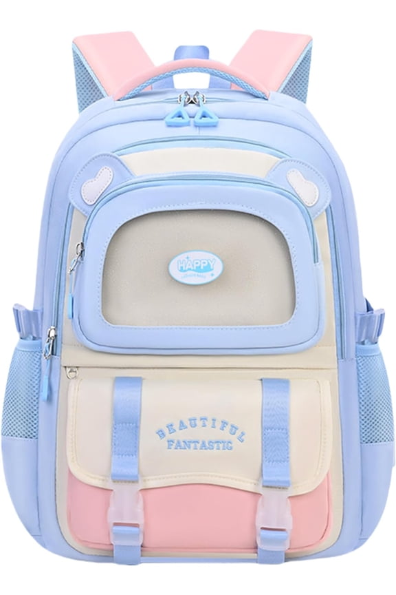 Cute Aesthetic Backpack Elementary Middle Student Book Bag for student Large Kawaii Preppy Bookbag
