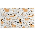 thumbnail image 1 of Cute Akita Dog Beagle Bulldog Rottweiler Dachshund Door Rugs,Washable Non Slip Door Mats Indoor,Decorative Door Mats,Entry Mat Indoor for Entrance,Bedroom,Kitchen,Bathroom,17"x30", 1 of 6
