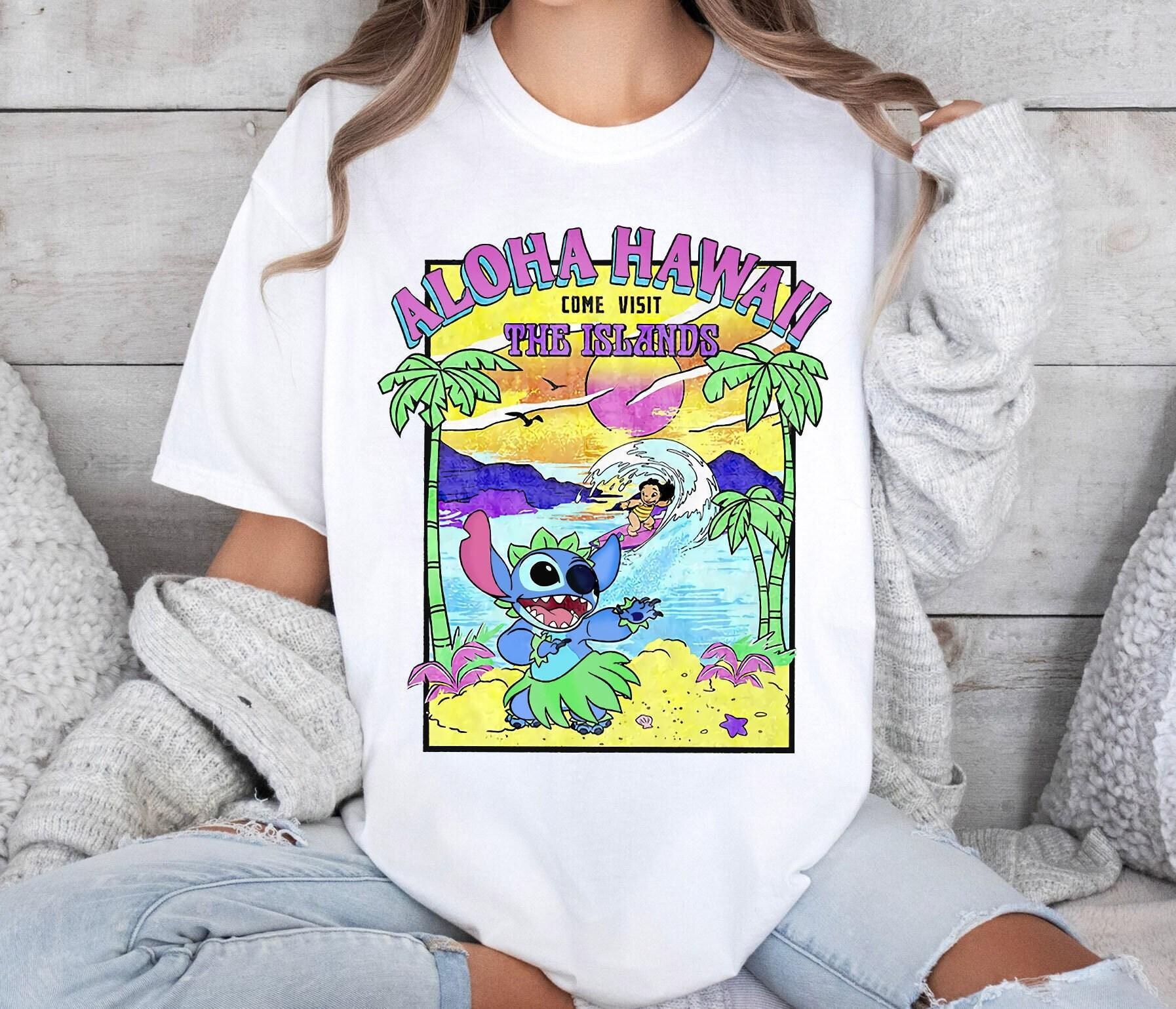 Cute Aloha Hawaii Stitch Dance Shirt, Disney Stitch Summer Shirt, Aloha
